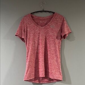 Under Armour Heathered Red Short Sleeve Tee Size XS
